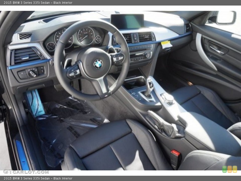 Black Interior Photo for the 2015 BMW 3 Series 335i Sedan #99001977