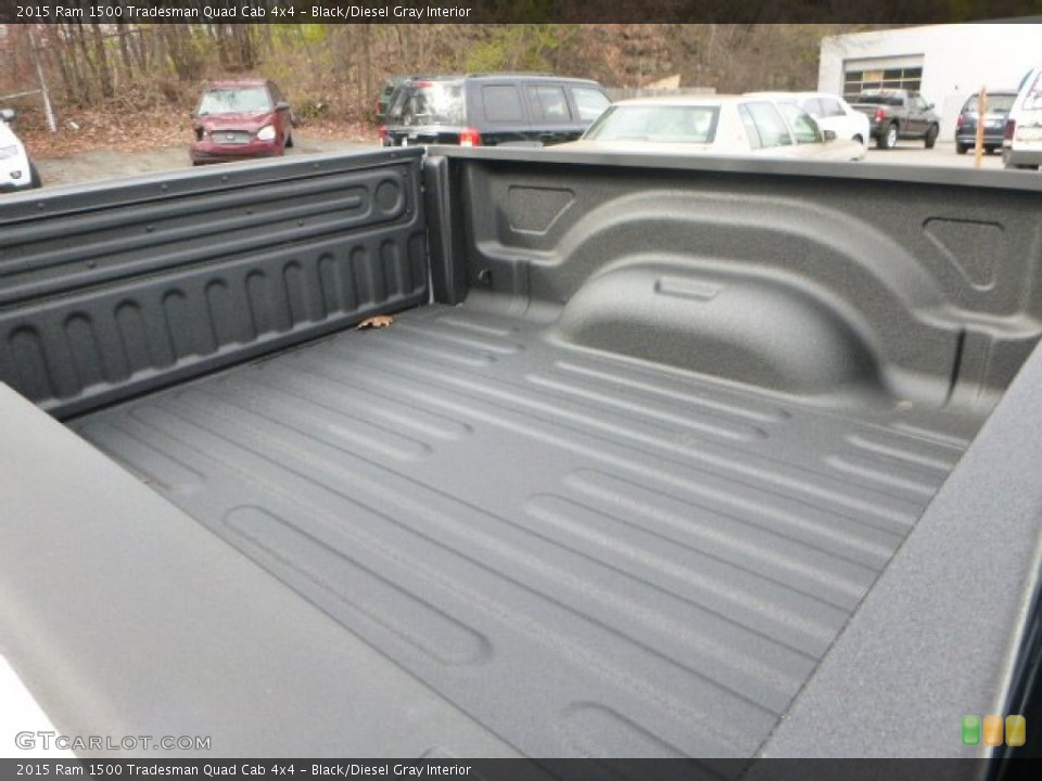 Black/Diesel Gray Interior Trunk for the 2015 Ram 1500 Tradesman Quad Cab 4x4 #99004348