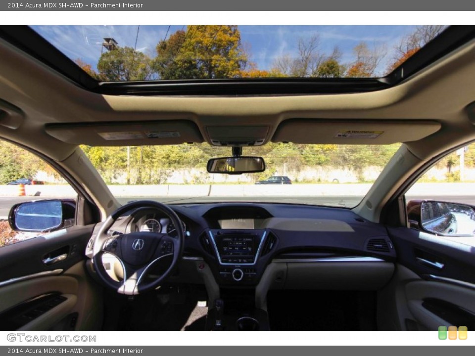 Parchment Interior Sunroof for the 2014 Acura MDX SH-AWD #99004597