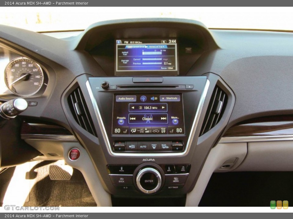 Parchment Interior Controls for the 2014 Acura MDX SH-AWD #99005020