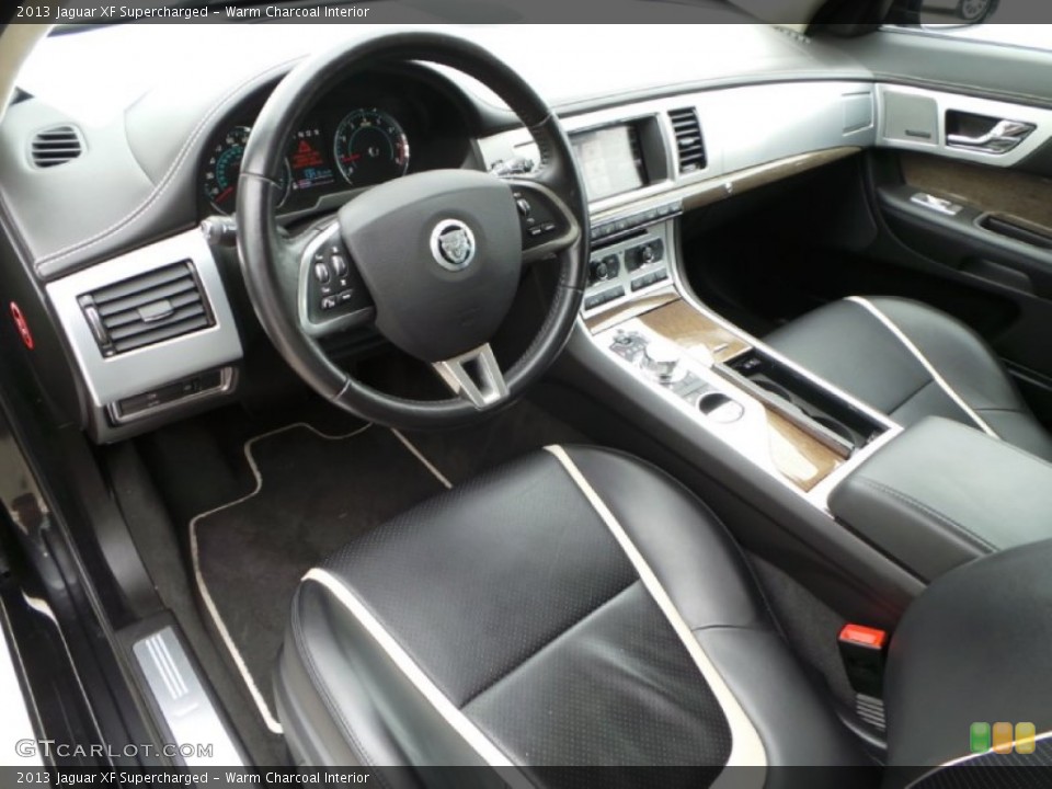 Warm Charcoal Interior Photo for the 2013 Jaguar XF Supercharged #99005230
