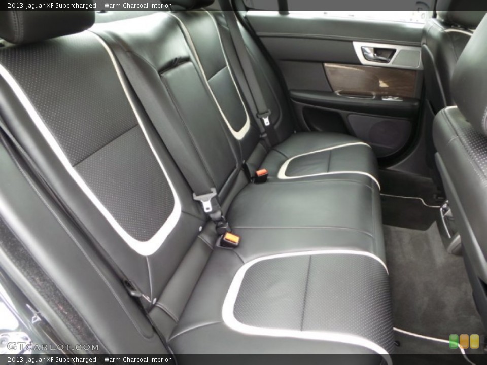 Warm Charcoal Interior Rear Seat for the 2013 Jaguar XF Supercharged #99005599