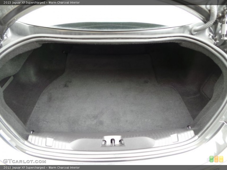 Warm Charcoal Interior Trunk for the 2013 Jaguar XF Supercharged #99005629