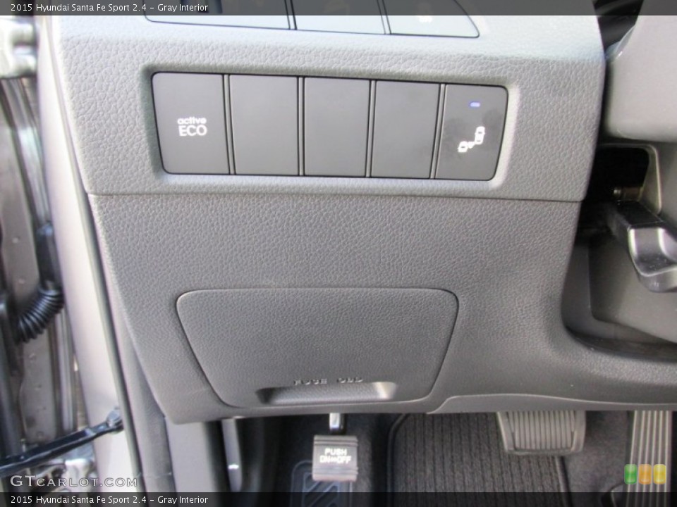 Gray Interior Controls for the 2015 Hyundai Santa Fe Sport 2.4 #99010098