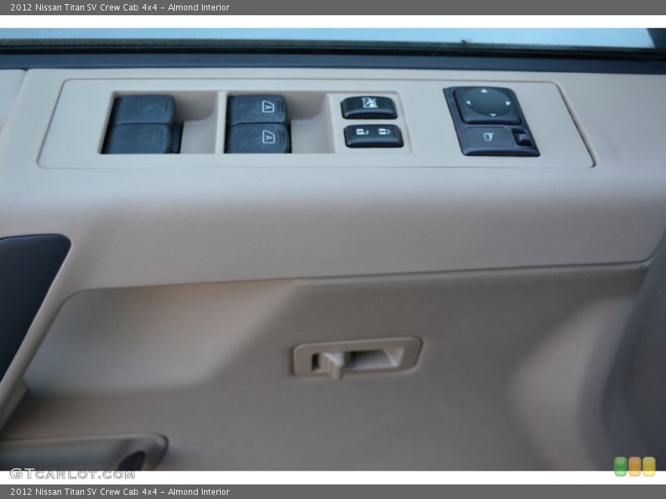 Almond Interior Controls for the 2012 Nissan Titan SV Crew Cab 4x4 #99011418