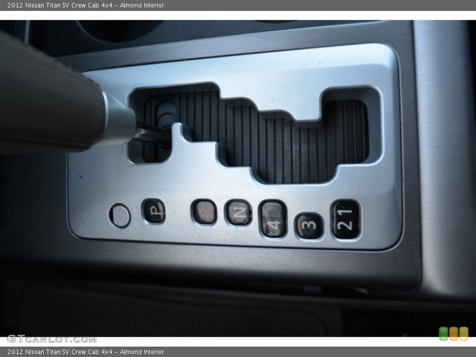 Almond Interior Transmission for the 2012 Nissan Titan SV Crew Cab 4x4 #99011676