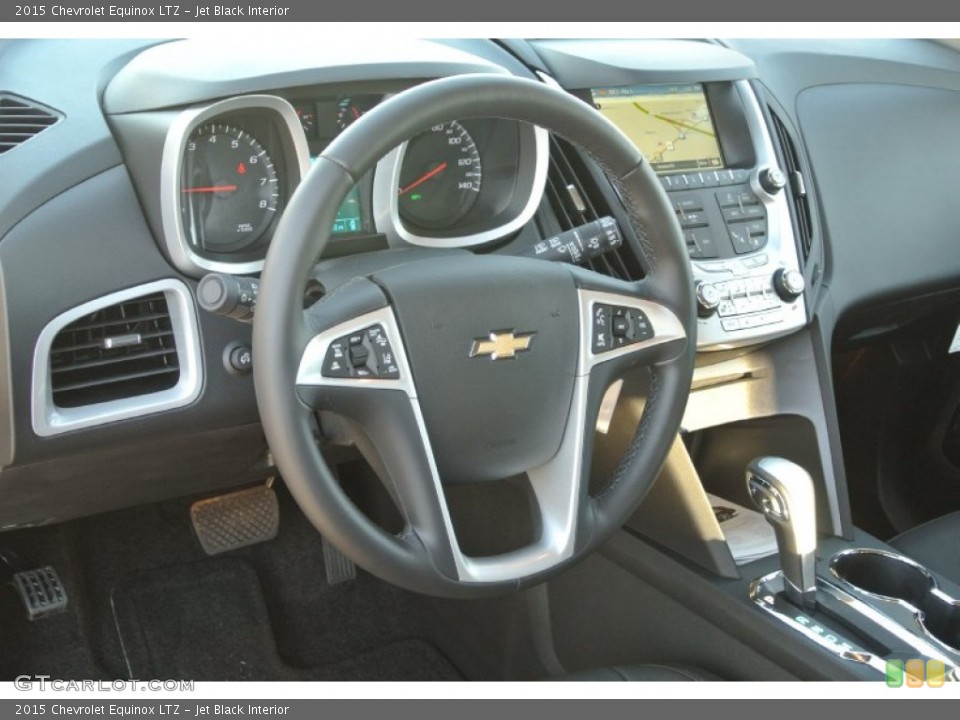 Jet Black Interior Dashboard for the 2015 Chevrolet Equinox LTZ #99013713