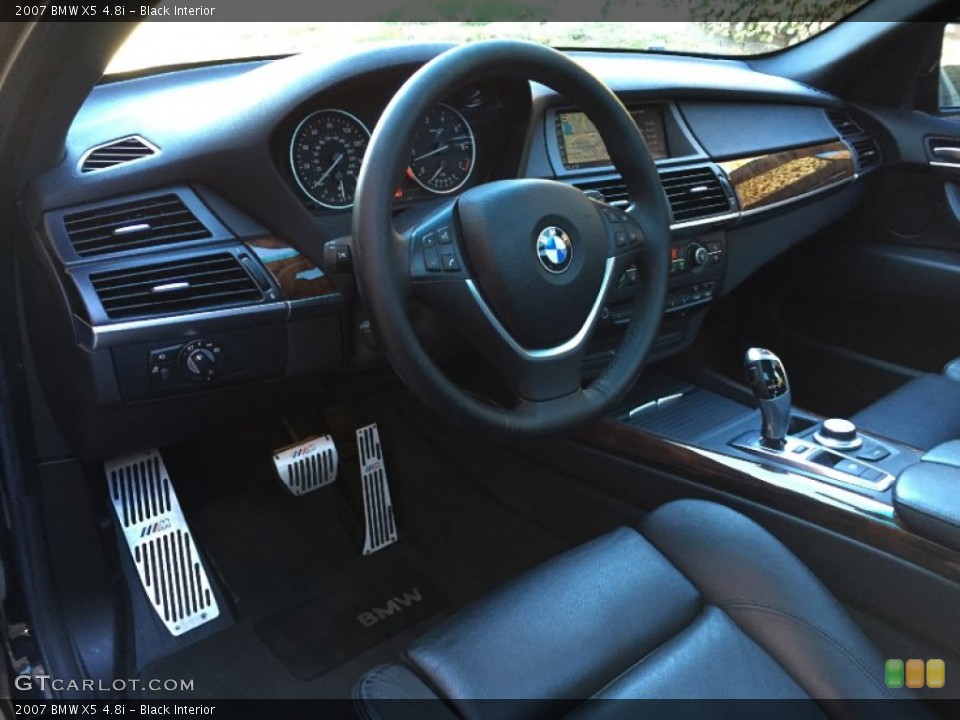 Black Interior Photo for the 2007 BMW X5 4.8i #99014889