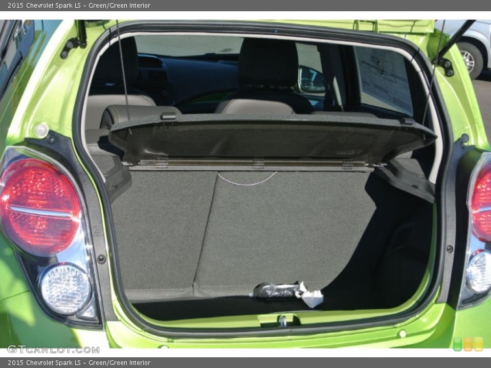 Green/Green Interior Trunk for the 2015 Chevrolet Spark LS #99043371