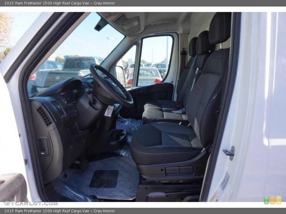 Gray Interior Front Seat for the 2015 Ram ProMaster 1500 High Roof Cargo Van #99044070