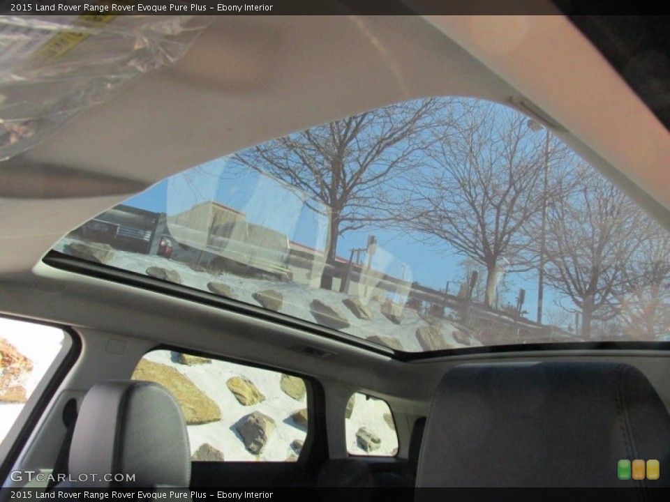 Ebony Interior Sunroof for the 2015 Land Rover Range Rover Evoque Pure Plus #99045033
