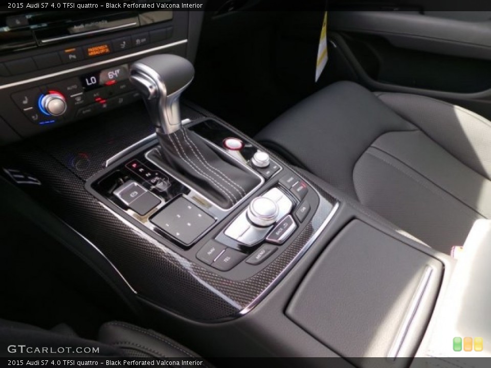 Black Perforated Valcona Interior Transmission for the 2015 Audi S7 4.0 TFSI quattro #99054111