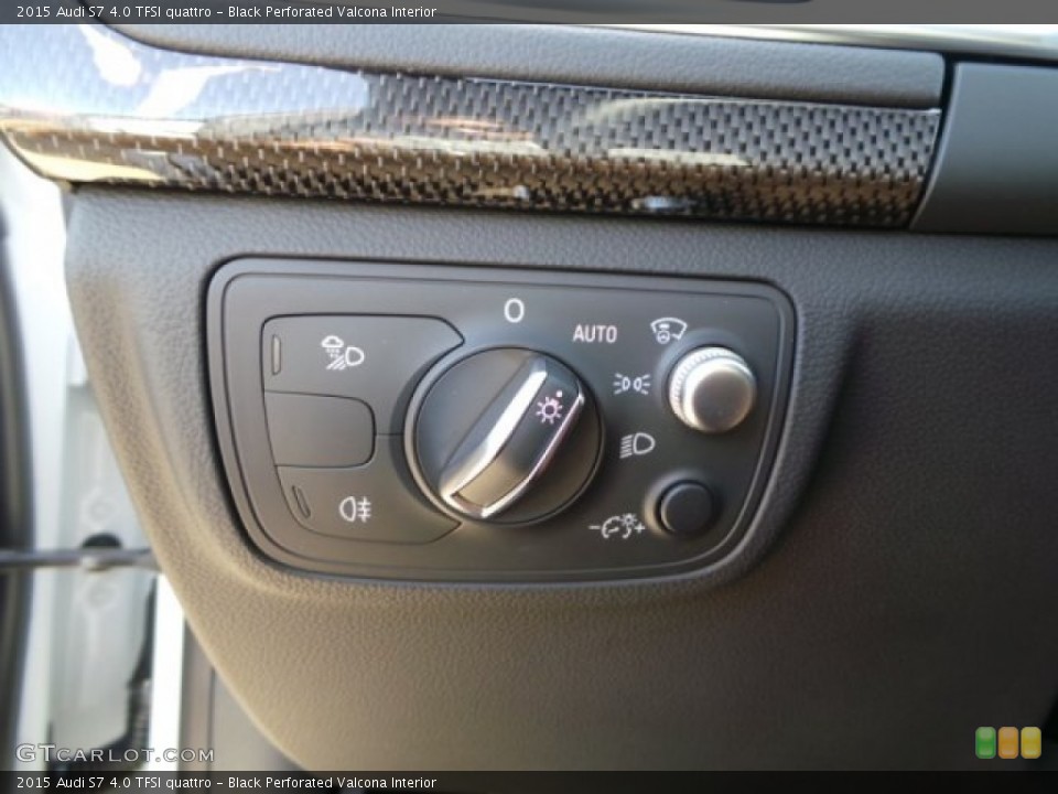 Black Perforated Valcona Interior Controls For The 2015 Audi