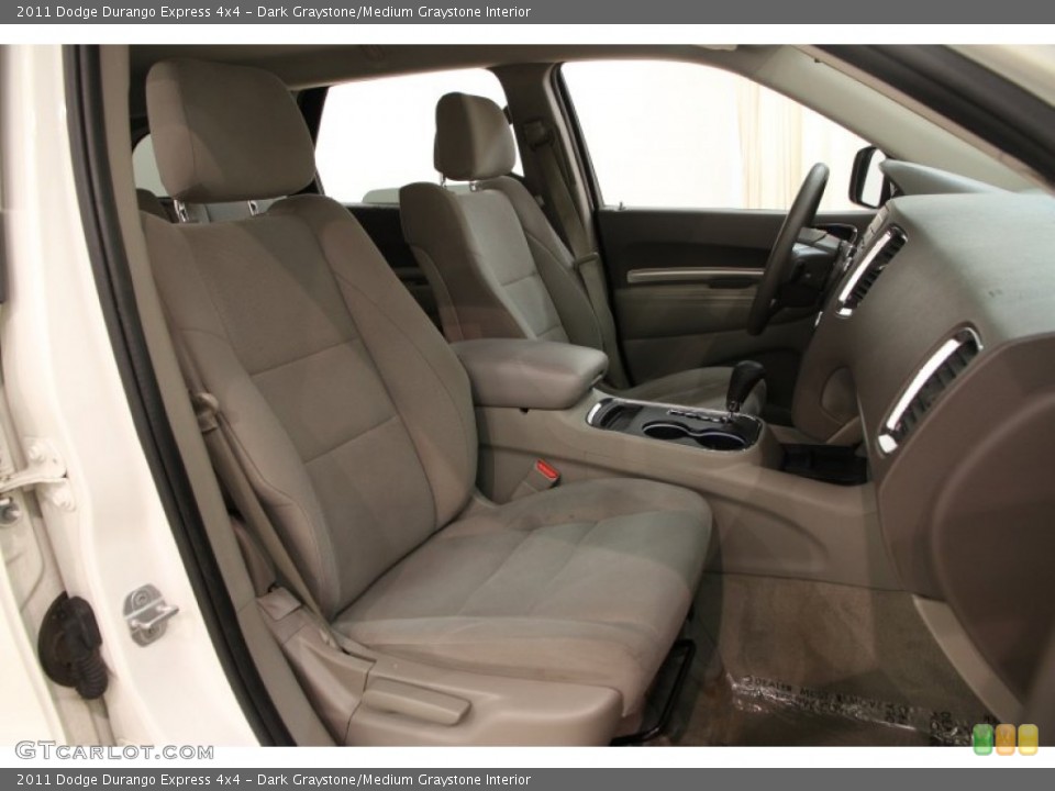 Dark Graystone/Medium Graystone Interior Front Seat for the 2011 Dodge Durango Express 4x4 #99056706