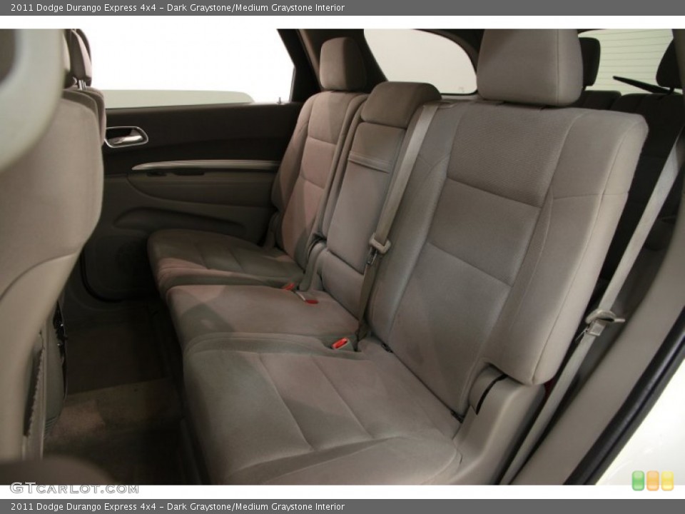 Dark Graystone/Medium Graystone Interior Rear Seat for the 2011 Dodge Durango Express 4x4 #99056760