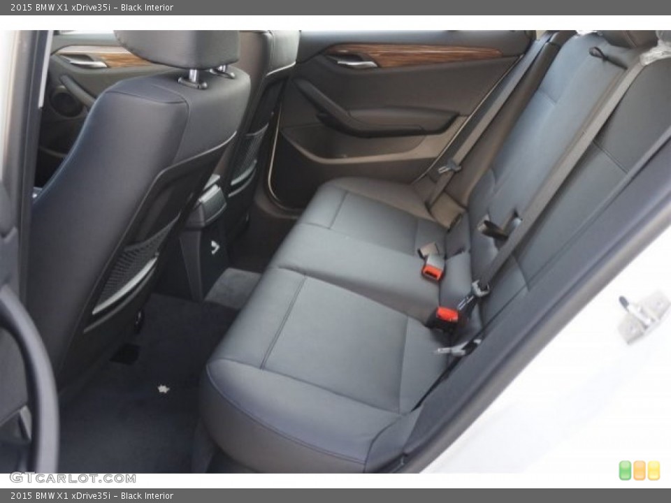 Black Interior Rear Seat for the 2015 BMW X1 xDrive35i #99061335