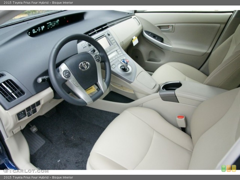 Bisque Interior Photo for the 2015 Toyota Prius Four Hybrid #99067338