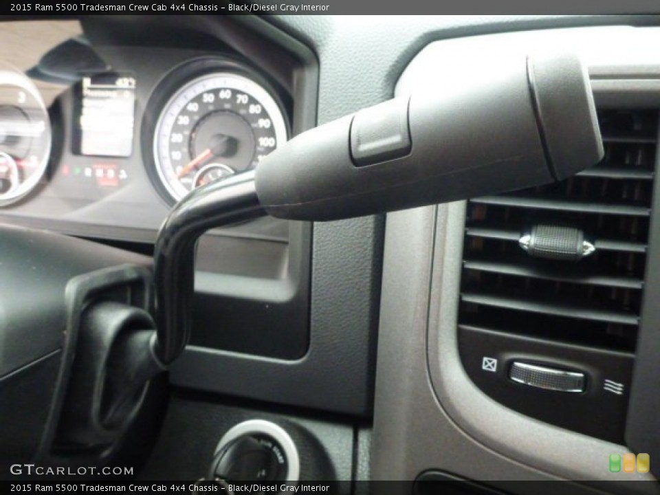 Black/Diesel Gray Interior Transmission for the 2015 Ram 5500 Tradesman Crew Cab 4x4 Chassis #99078300