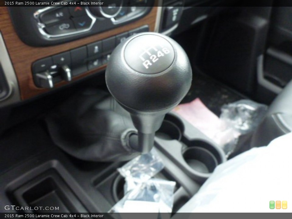Black Interior Transmission for the 2015 Ram 2500 Laramie Crew Cab 4x4 #99078774