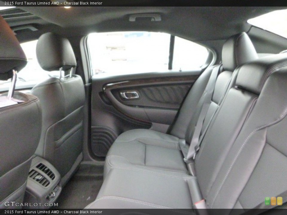 Charcoal Black Interior Rear Seat for the 2015 Ford Taurus Limited AWD #99081060