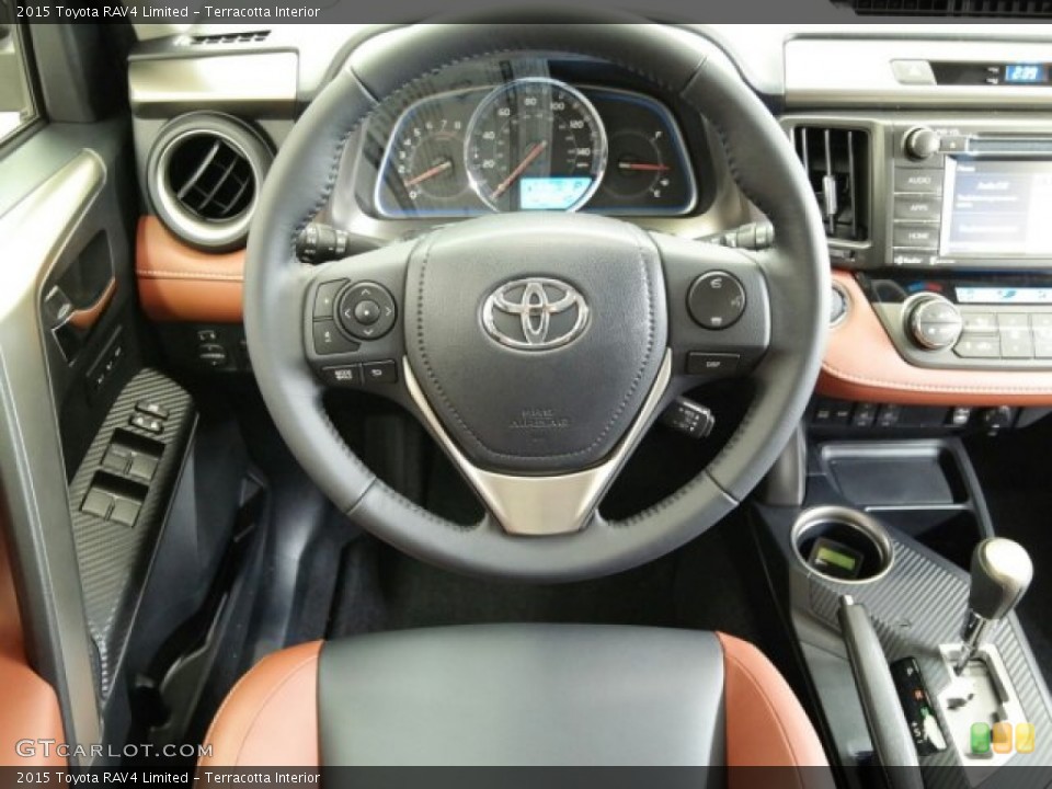 Terracotta Interior Steering Wheel for the 2015 Toyota RAV4 Limited #99092217