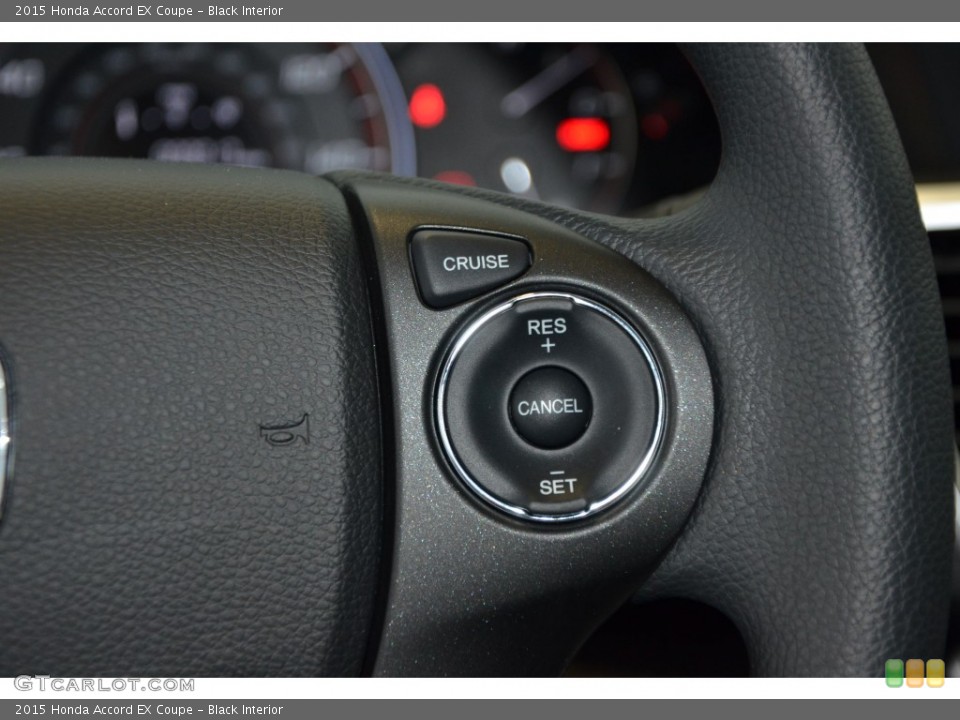 Black Interior Controls for the 2015 Honda Accord EX Coupe #99093651
