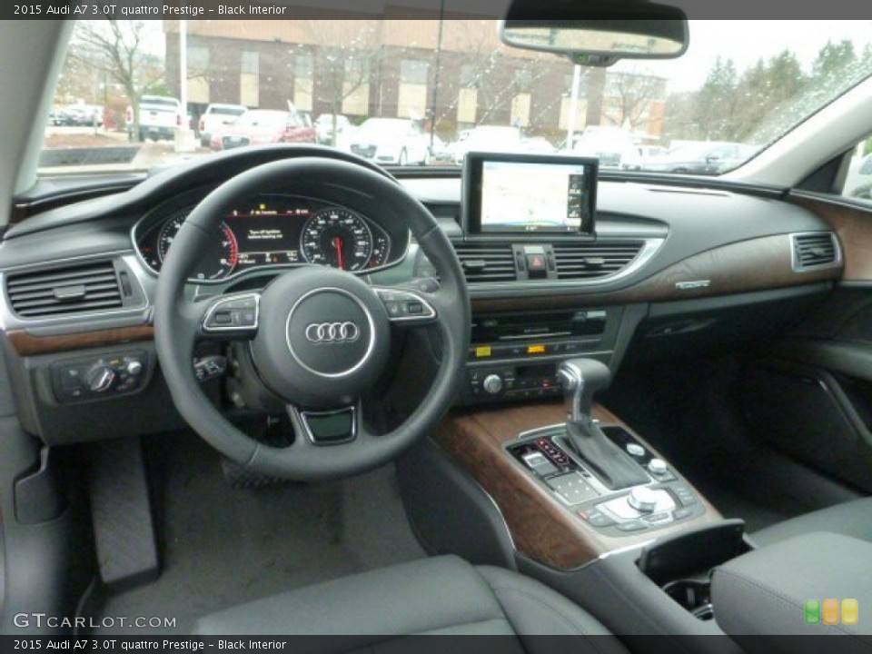Black Interior Photo for the 2015 Audi A7 3.0T quattro Prestige #99100452