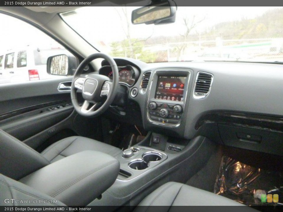 Black Interior Photo for the 2015 Dodge Durango Limited AWD #99100656