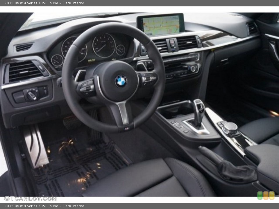 Black Interior Prime Interior for the 2015 BMW 4 Series 435i Coupe #99104664