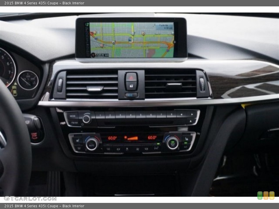 Black Interior Controls for the 2015 BMW 4 Series 435i Coupe #99104676