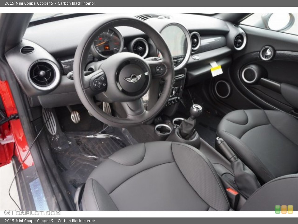 Carbon Black Interior Photo for the 2015 Mini Coupe Cooper S #99108091