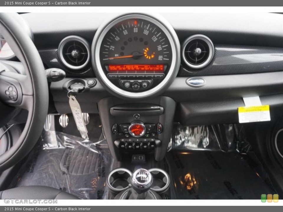Carbon Black Interior Dashboard for the 2015 Mini Coupe Cooper S #99108130