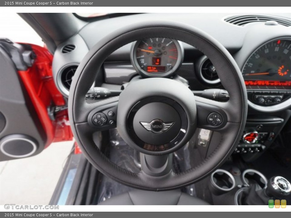 Carbon Black Interior Steering Wheel for the 2015 Mini Coupe Cooper S #99108166