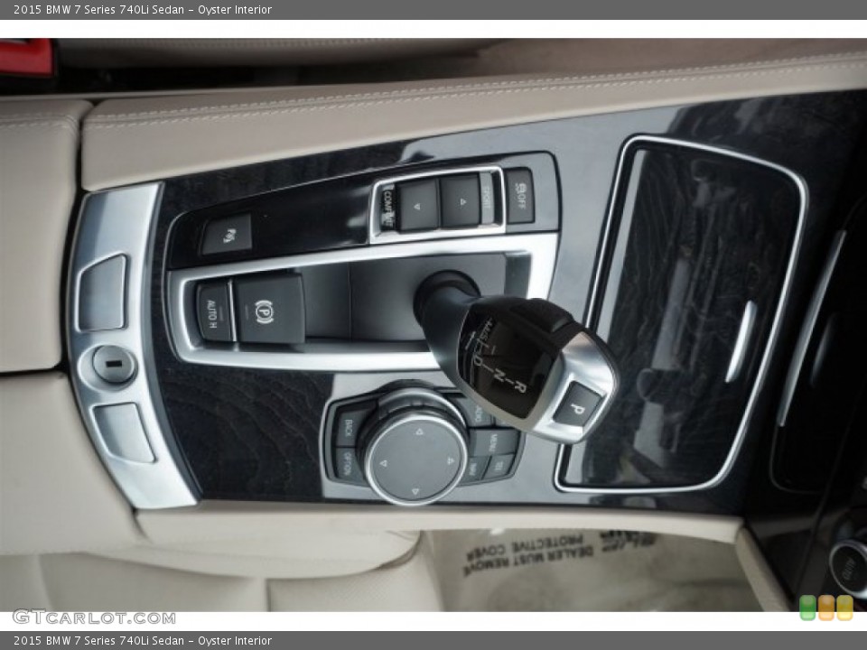 Oyster Interior Transmission for the 2015 BMW 7 Series 740Li Sedan #99108484