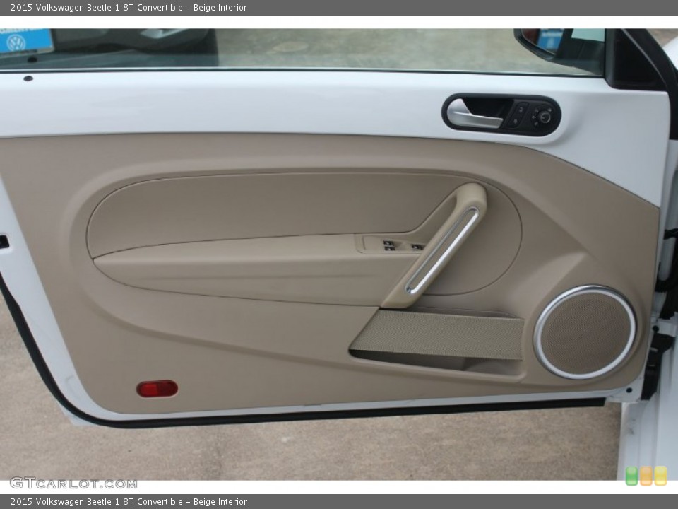 Beige Interior Door Panel for the 2015 Volkswagen Beetle 1.8T Convertible #99110638