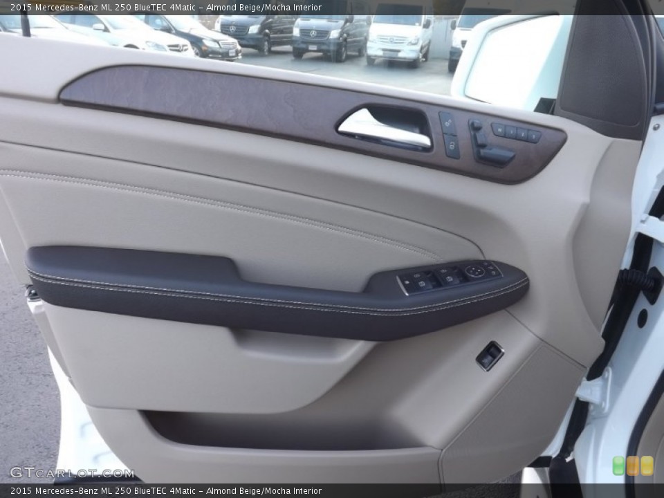 Almond Beige/Mocha Interior Door Panel for the 2015 Mercedes-Benz ML 250 BlueTEC 4Matic #99110968