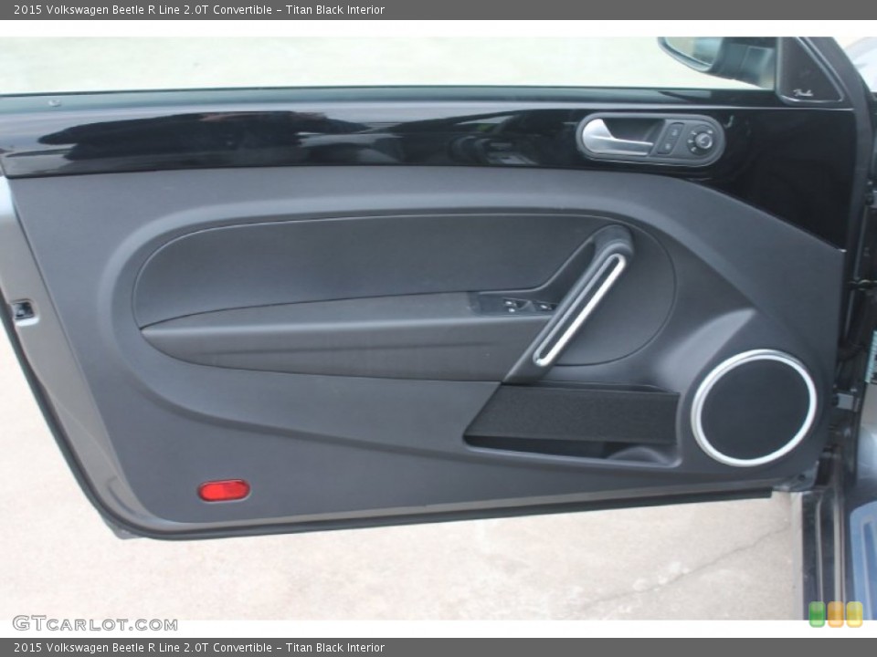 Titan Black Interior Door Panel for the 2015 Volkswagen Beetle R Line 2.0T Convertible #99111049