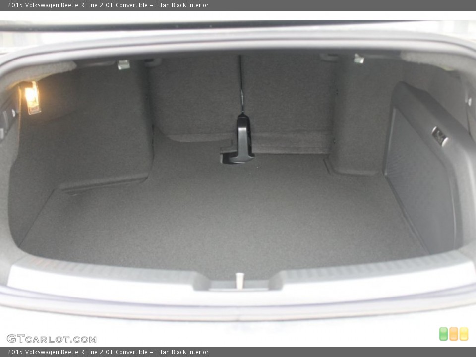 Titan Black Interior Trunk for the 2015 Volkswagen Beetle R Line 2.0T Convertible #99111148
