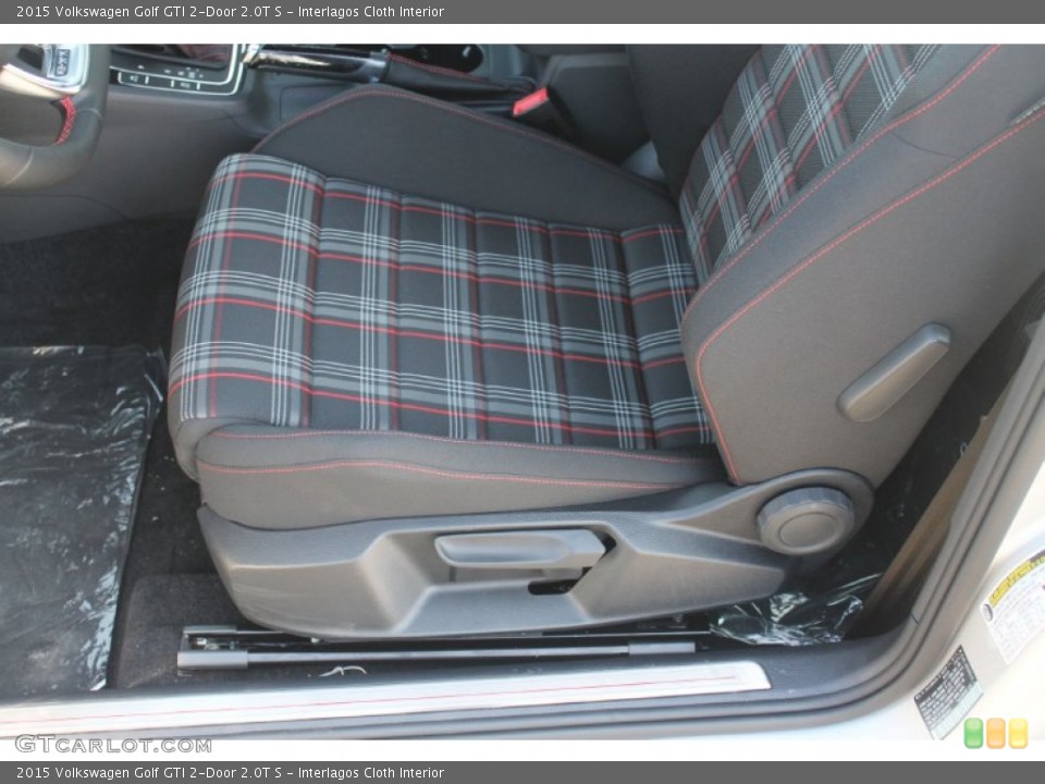 Interlagos Cloth 2015 Volkswagen Golf GTI Interiors