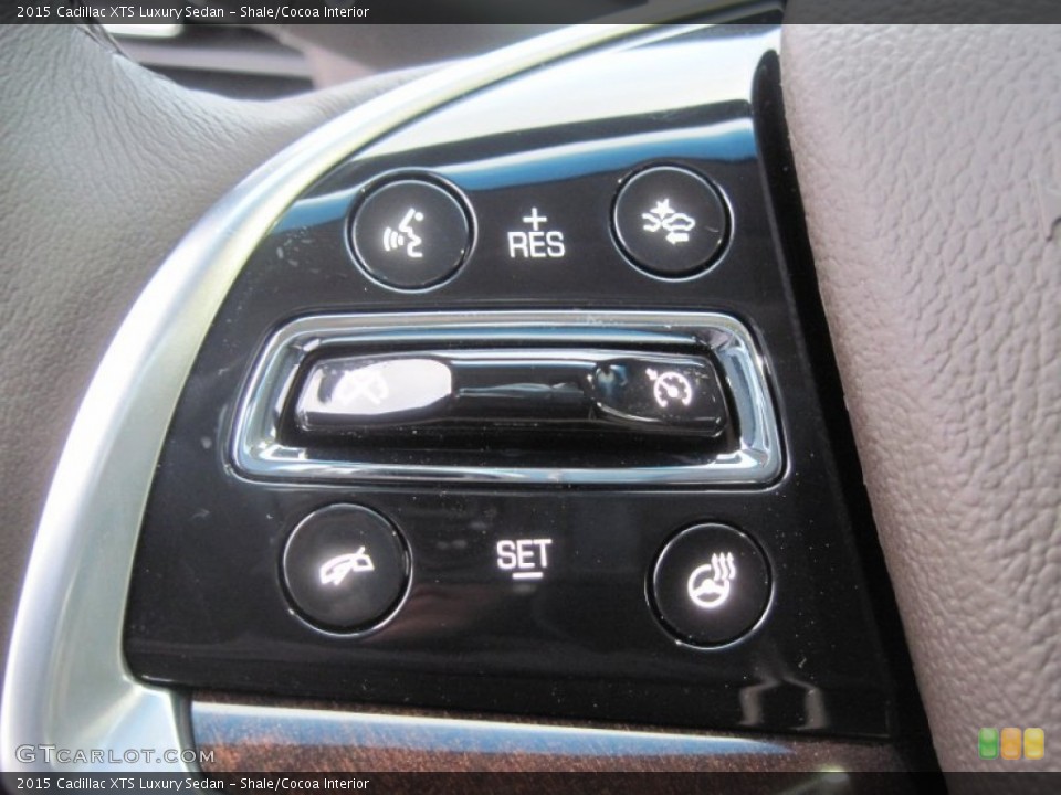 Shale/Cocoa Interior Controls for the 2015 Cadillac XTS Luxury Sedan #99113920