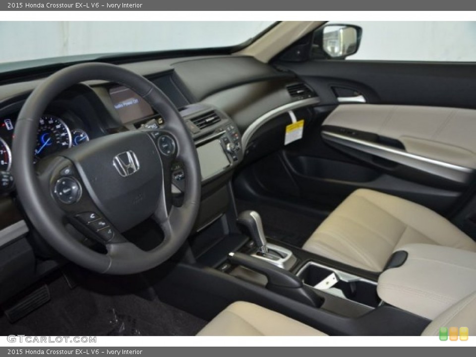 Ivory Interior Prime Interior for the 2015 Honda Crosstour EX-L V6 #99117292