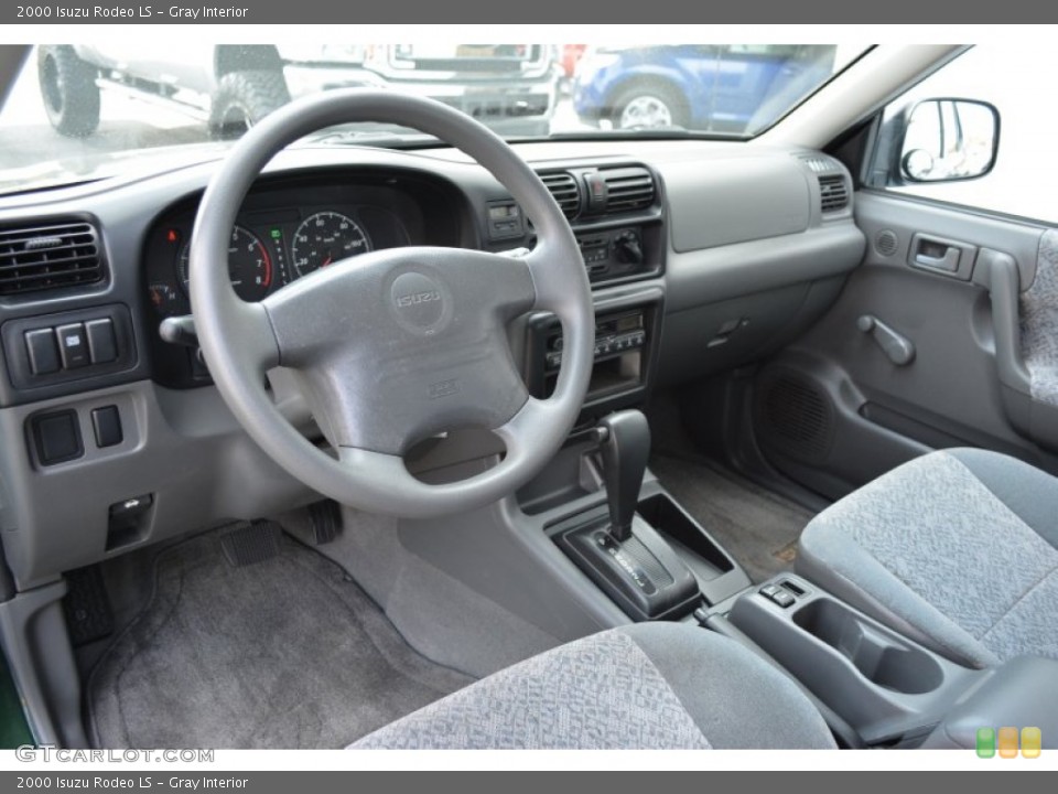 Gray Interior Prime Interior for the 2000 Isuzu Rodeo LS #99139789