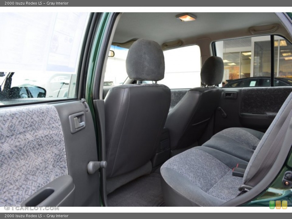 Gray Interior Rear Seat for the 2000 Isuzu Rodeo LS #99139836