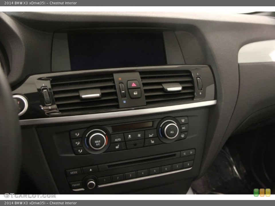 Chestnut Interior Controls for the 2014 BMW X3 xDrive35i #99143557