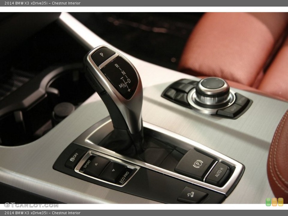 Chestnut Interior Transmission for the 2014 BMW X3 xDrive35i #99143829