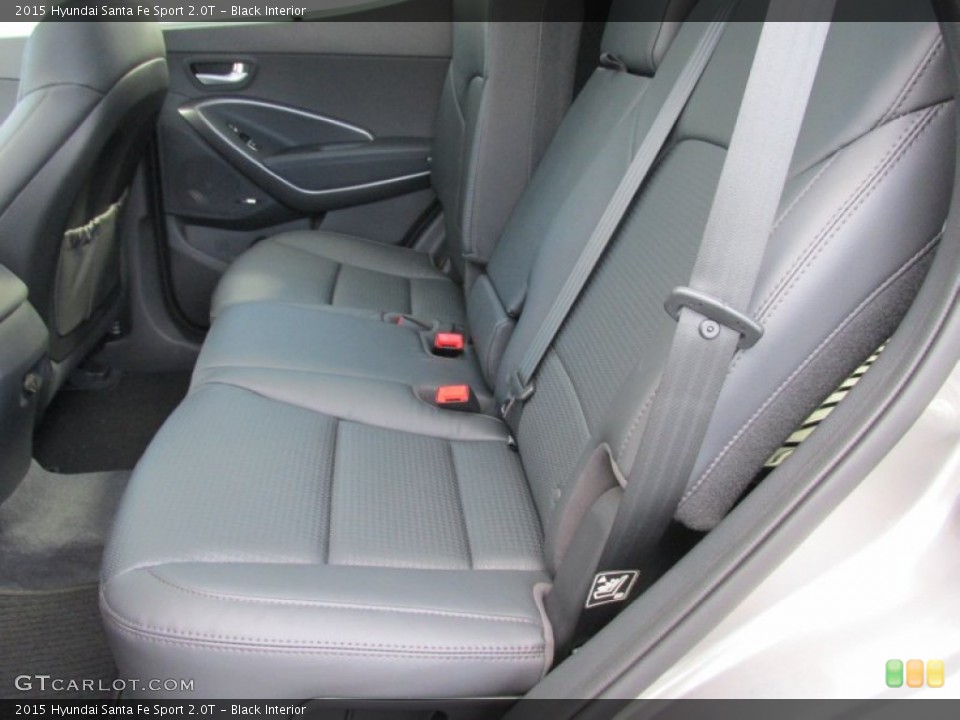 Black Interior Rear Seat for the 2015 Hyundai Santa Fe Sport 2.0T #99147856