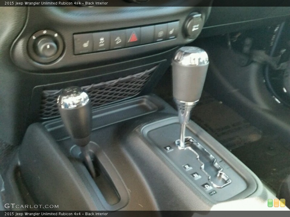 Black Interior Transmission for the 2015 Jeep Wrangler Unlimited Rubicon 4x4 #99152710