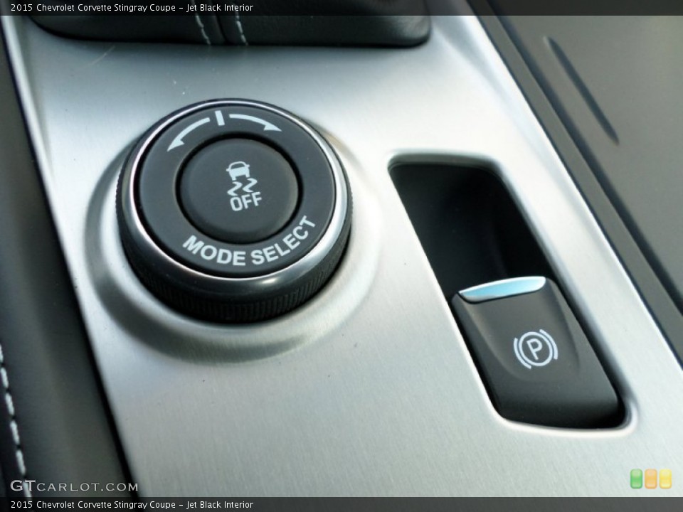 Jet Black Interior Controls for the 2015 Chevrolet Corvette Stingray Coupe #99157828