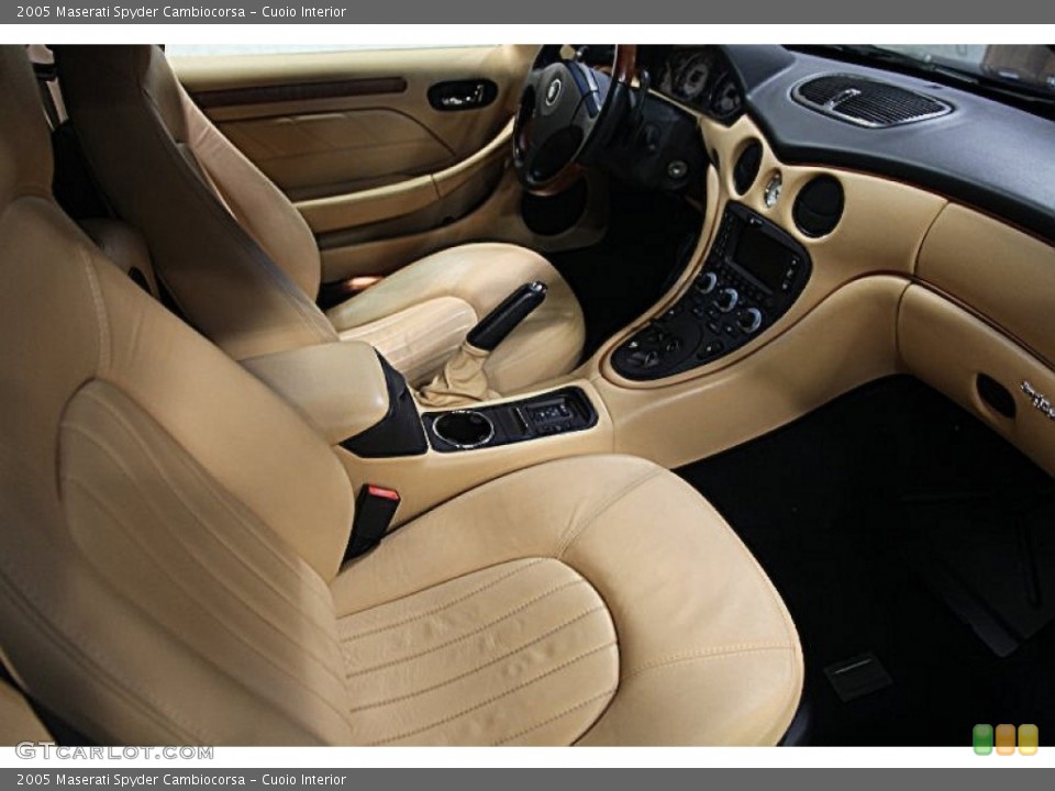 Cuoio Interior Front Seat for the 2005 Maserati Spyder Cambiocorsa #99160924