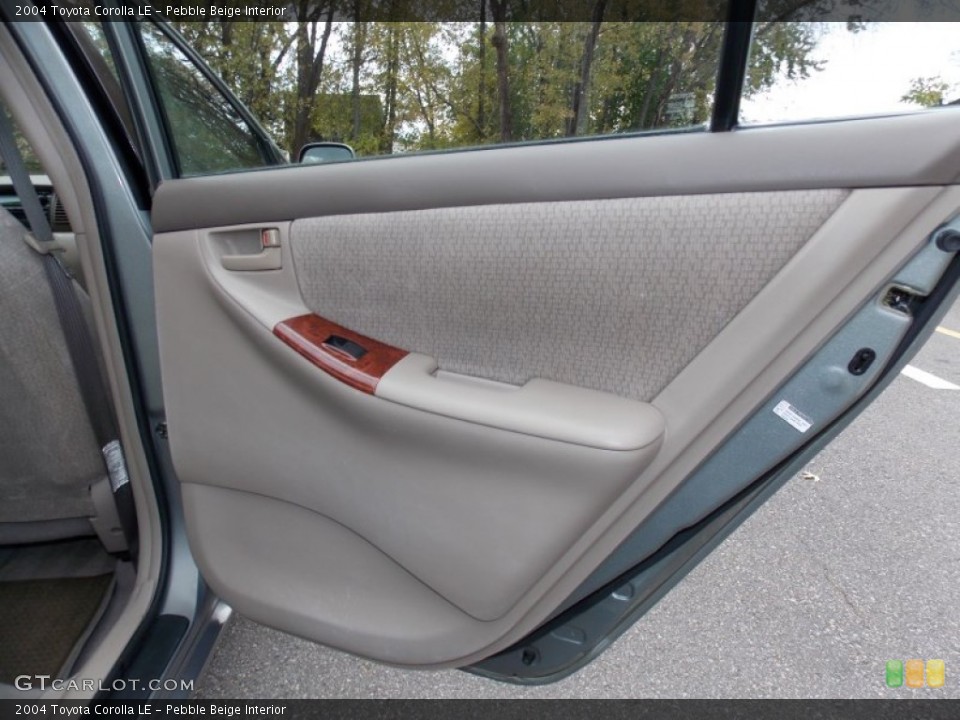 Pebble Beige Interior Door Panel for the 2004 Toyota Corolla LE #99164740